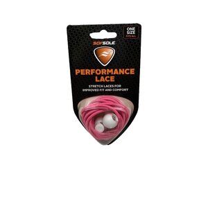NEW SOFSOLE Shoes Laces Performance Lace Stretch One Size Fits All Pink